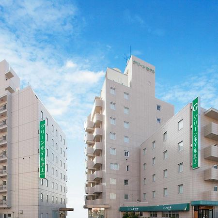 Green Hotel Kitakami Bagian luar foto